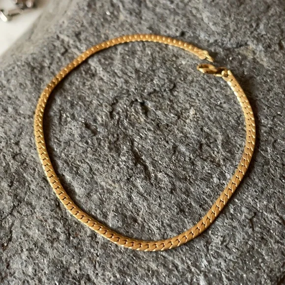 Vintage 12K Gold Link Bracelet - Picture 4 of 11